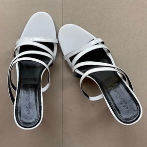 Agent Provocateur White Charlyne Heels narrow